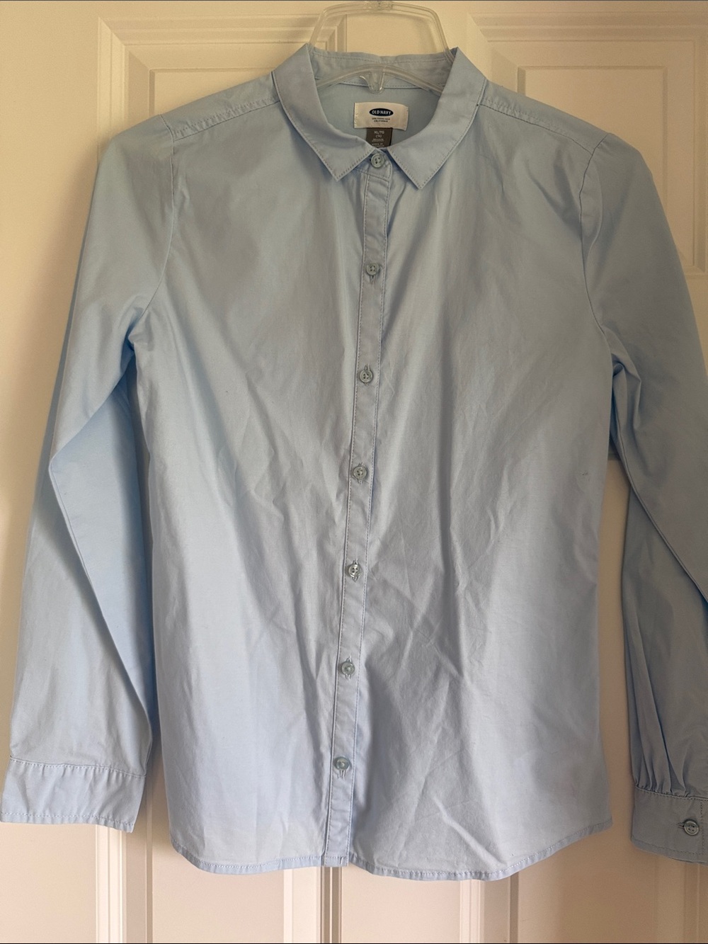 Old Navy Girls Light Blue Oxford Size XL (14)